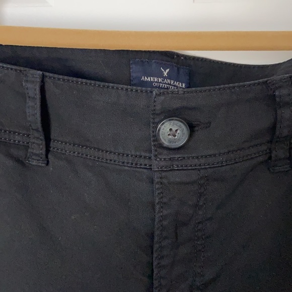 Size 4 Long Kick Boot Style Black Pants - Picture 2 of 7